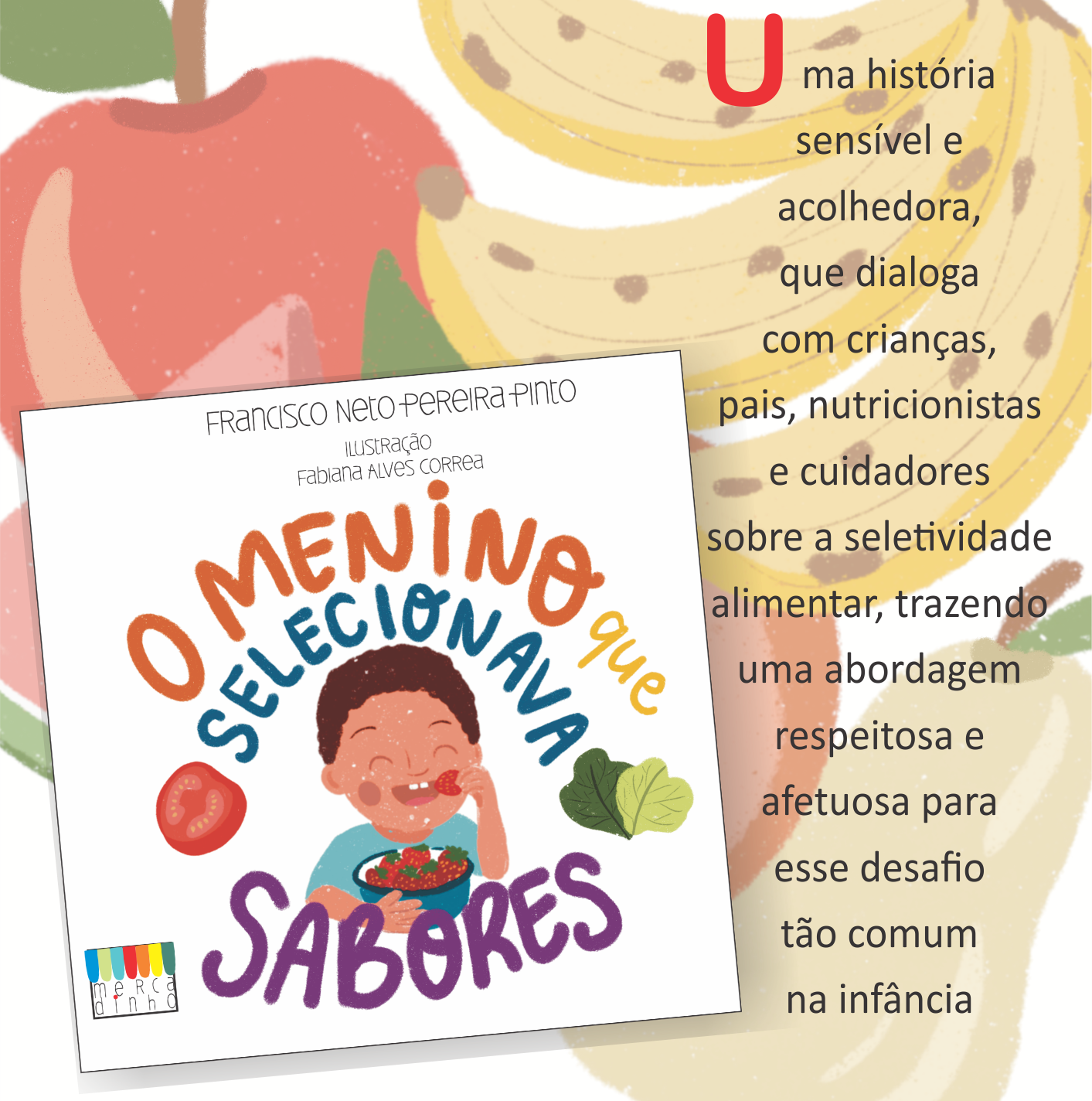 menino selecionava sabores